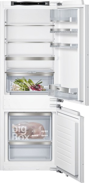 Koelvriescombinaties inbouw Siemens KI77SADE0 vooraanzicht