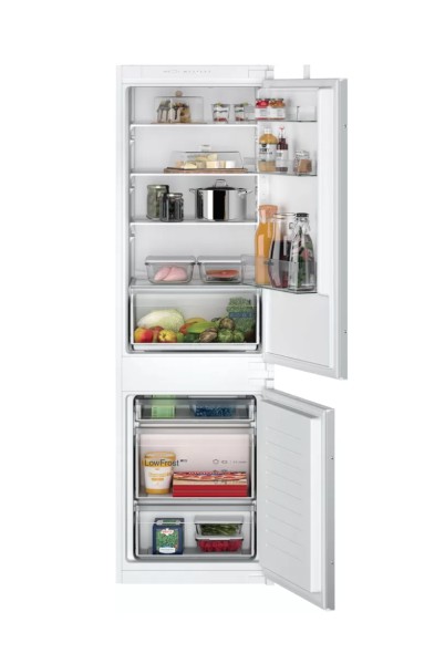 Combiné réfrigérateur/congélateur intégrable Siemens KI86VNSE0 vooraanzicht