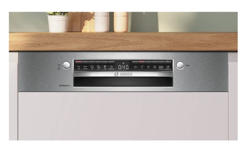 Vaatwasser integre. 60cm frontbediening Bosch SMI6ZCS10E detail 2