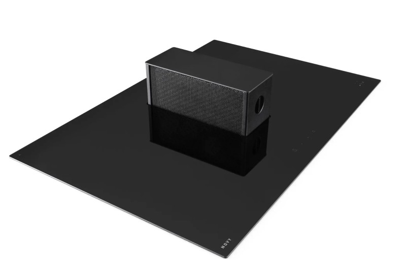 Taque de cuisson avec hotte intégrée Novy 1811 / Novy One Power// vooraanzicht