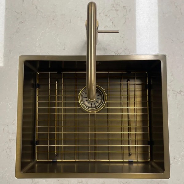 Enkele spoelbak Lorreine 50SP-PATINA-BG detail 1