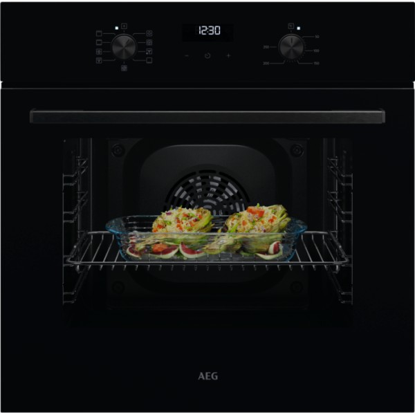 Multifunctie oven AEG OU5AB20CK/ZWART vooraanzicht
