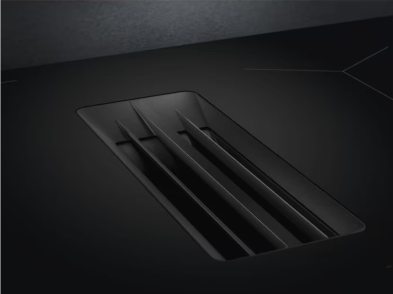 Taque de cuisson avec hotte intégrée AEG NCH84C23CB detail 1