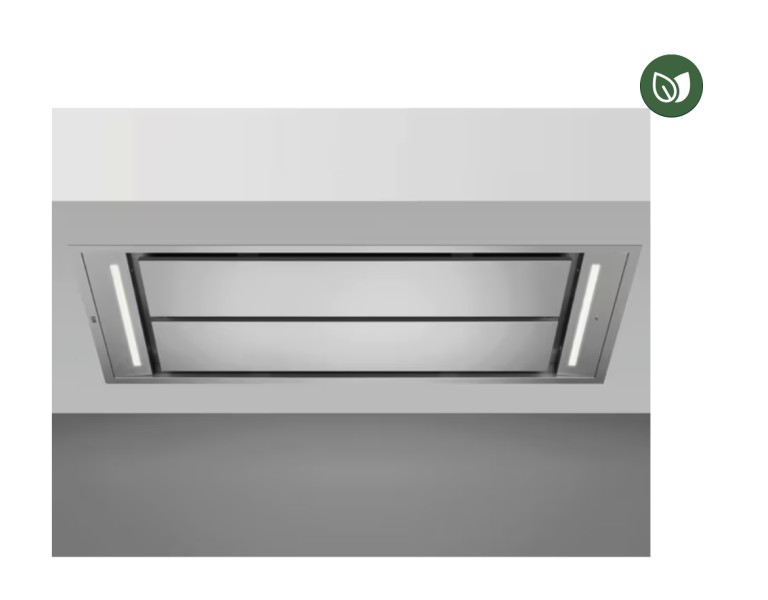 Dampkap inbouwgroep AEG NDC7722SM vooraanzicht