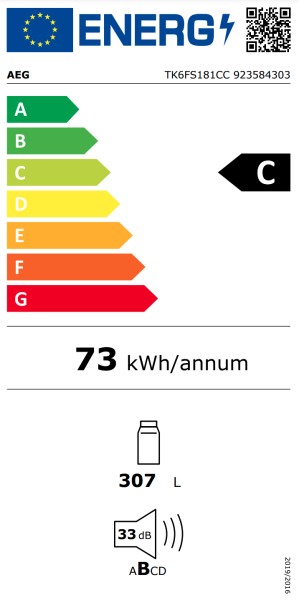 Frigo intégrable hauteur 176-179cm AEG TK6FS181CC detail 4