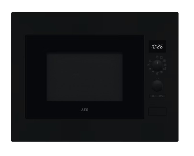 Combi : four + micro-ondes AEG OS5CM34MB/MAT zwart vooraanzicht