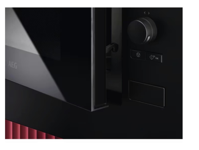 Combi : oven + microgolf AEG OS5CM34MB/MAT zwart detail 1