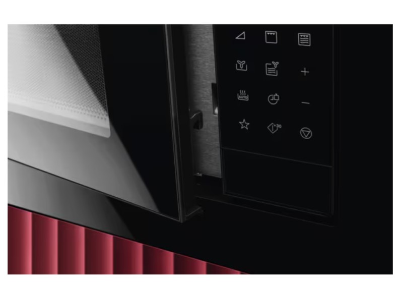 Combi : oven + microgolf AEG TS5CM25TB/zwart detail 2