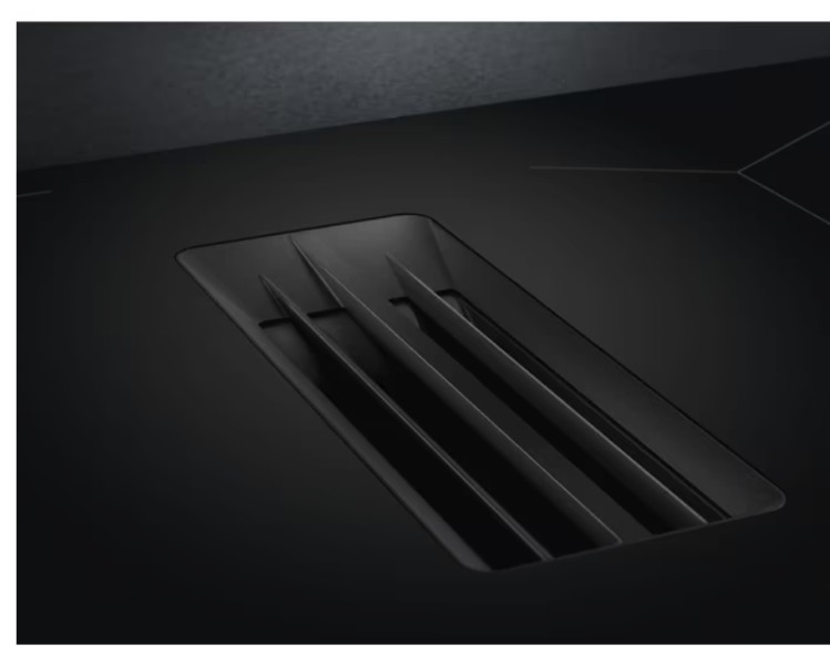 Taque de cuisson avec hotte intégrée AEG TH84CB03CB detail 2
