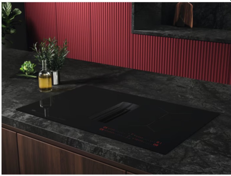 Taque de cuisson avec hotte intégrée AEG TH84CB03CB detail 6