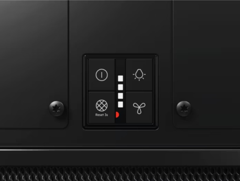 Dampkap inbouwgroep AEG NDC7791SB detail 1