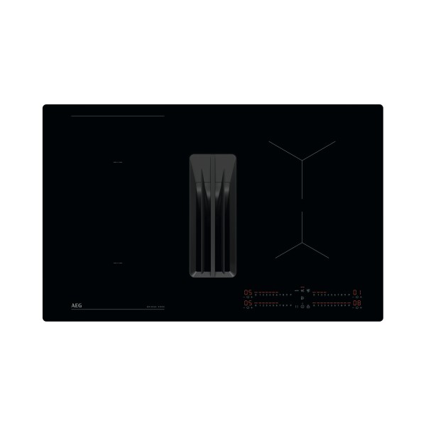Taque de cuisson avec hotte intégrée AEG NCH84B03CB vooraanzicht