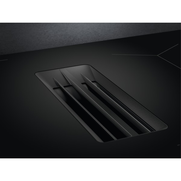 Taque de cuisson avec hotte intégrée AEG NCH84B03CB detail 2