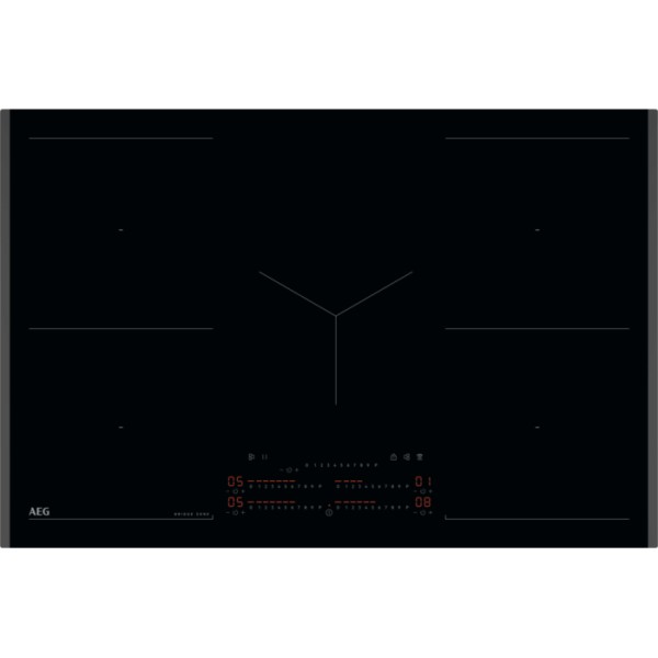 Taque de cuisson induction AEG TK85IM00FB vooraanzicht