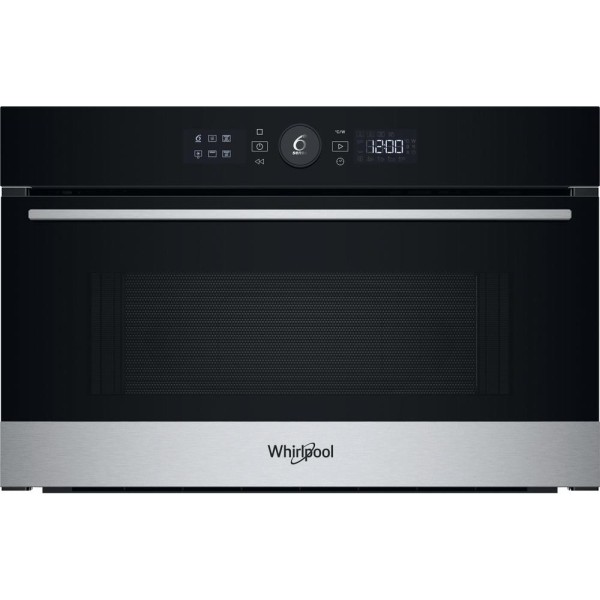 Microgolfoven inbouw met grill Whirlpool WMD54MX vooraanzicht