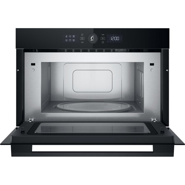 Microgolfoven inbouw met grill Whirlpool WMD54MB/zwart detail 1