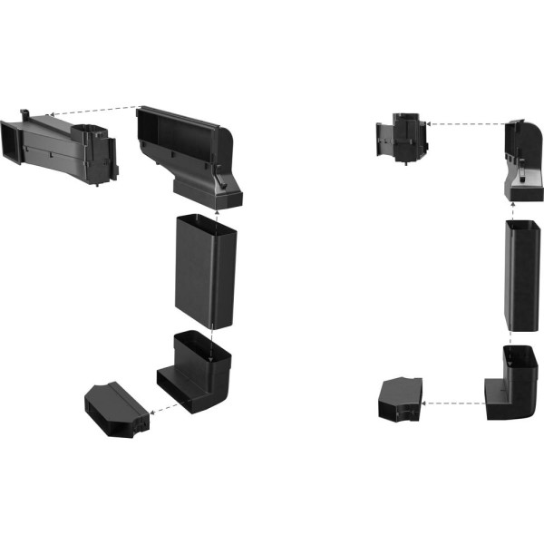 Dampkap toebehoren Whirlpool FKVHSC vooraanzicht