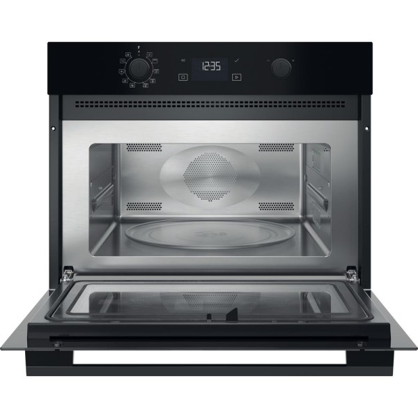 Combi : four + micro-ondes Whirlpool MBPA540B/zwart detail 1