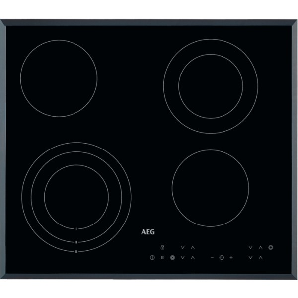 Taque de cuisson vitrocéramique AEG HK634030FB/-- vooraanzicht