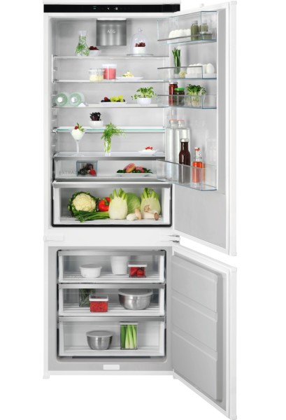 Combiné réfrigérateur/congélateur intégrable AEG NSC7P751CS vooraanzicht