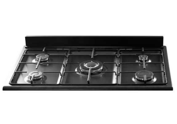 Cuisinière avec taque de cuisson au gaz Everglades EVCK9010/zwart detail 2