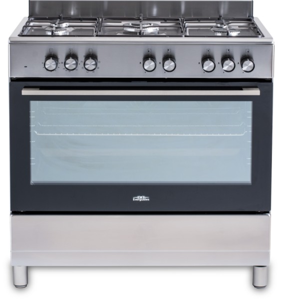 Cuisinière avec taque de cuisson au gaz Everglades EVCK9011 vooraanzicht