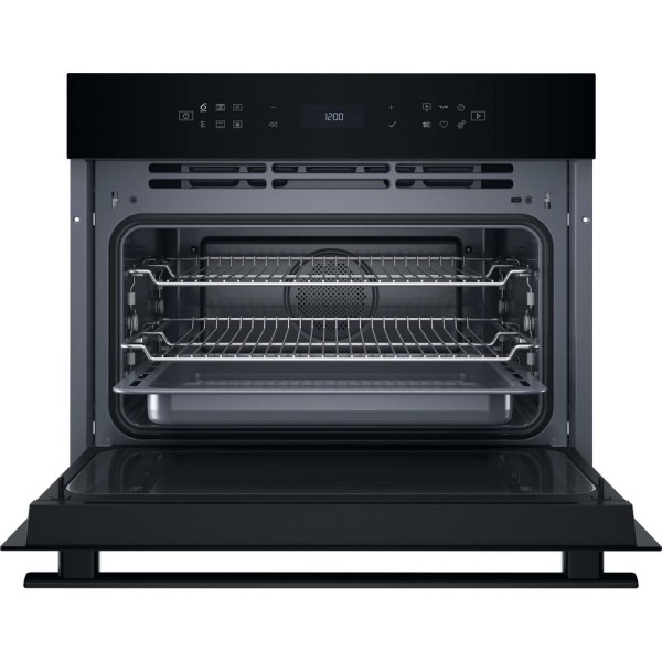 Combi : oven + microgolf Whirlpool WCW6O7HTB/zwart detail 1