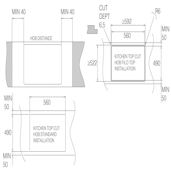 Kookplaat inductie Elica PRF0183903 detail 2