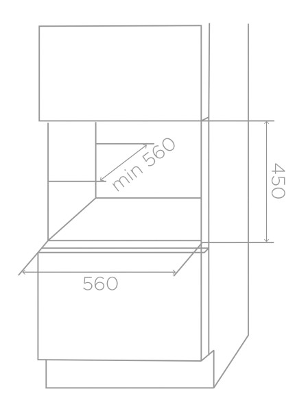 Wijnkast inbouw Elica PRF0191773 detail 2