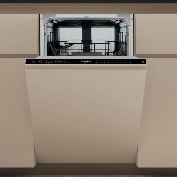 Vaatwasser volledig integreerbaar 45cm Whirlpool WH2IC10BS7LA0 detail 1