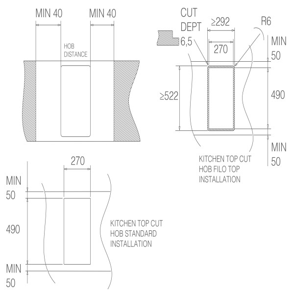 Taque de cuisson modulaires Elica PRF0183865 detail 3