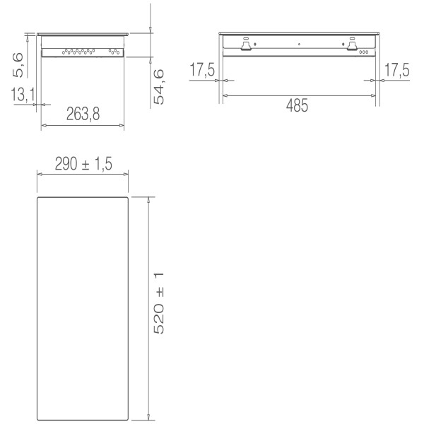 Taque de cuisson modulaires Elica PRF0183865 detail 2