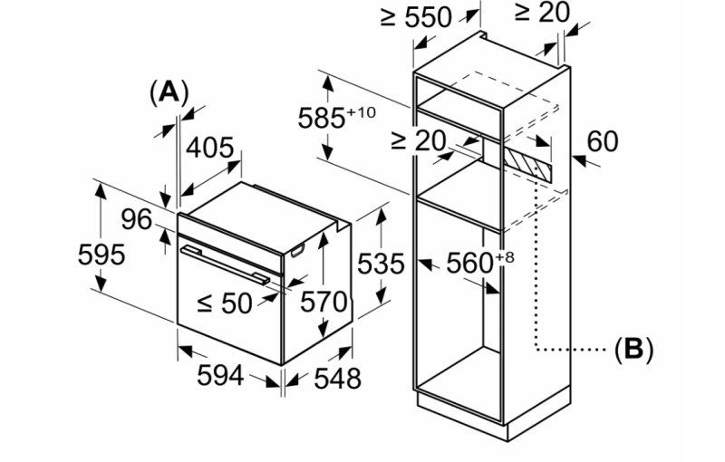 Multifunctie oven Siemens HB272ABB3/zwart detail 3