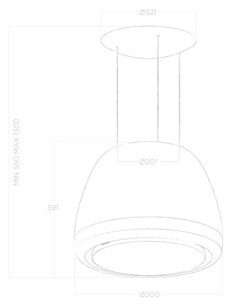 Hotte îlot Elica PRF0098361 detail 4