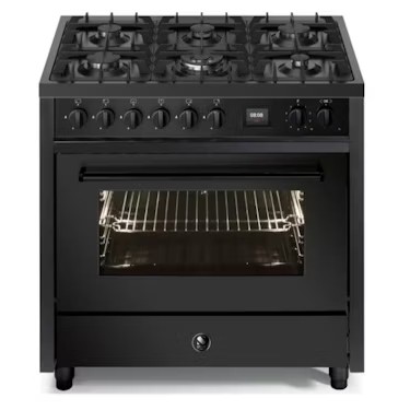 Fornuis gaskookplaat STEEL CUCINE EQ9F-6 NF vooraanzicht