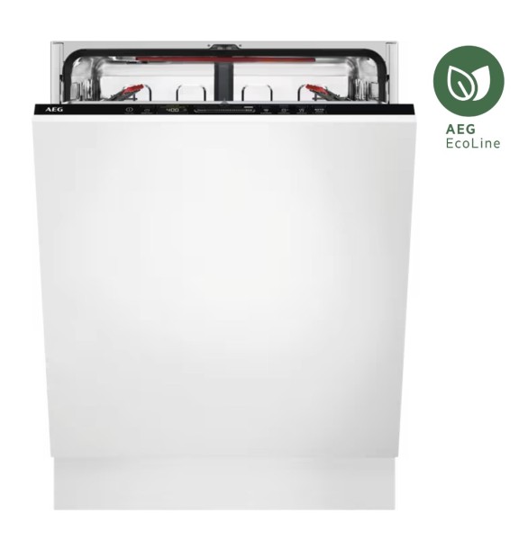 Vaatwasser volledig integreerbaar 60cm AEG FSE75607P vooraanzicht