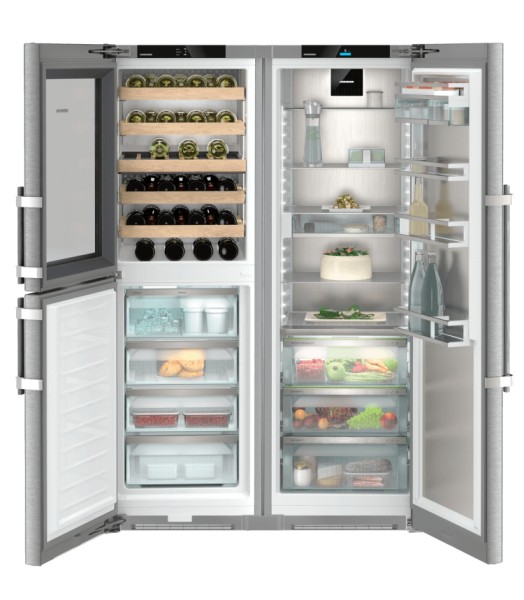 Side/Side + 3 en 4 deurs Liebherr XRCST529520 vooraanzicht