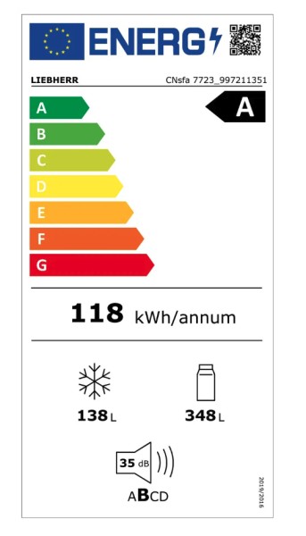 Koelvriescombinatie Liebherr CNSFA772320 detail 5