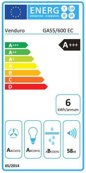 Hotte groupe aspirant Venduro GA55/600 detail 2