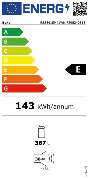 Koelkast Beko RSSE415M41WN detail 2