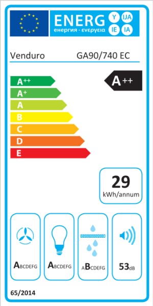 Hotte groupe aspirant Venduro GA90/740 detail 2