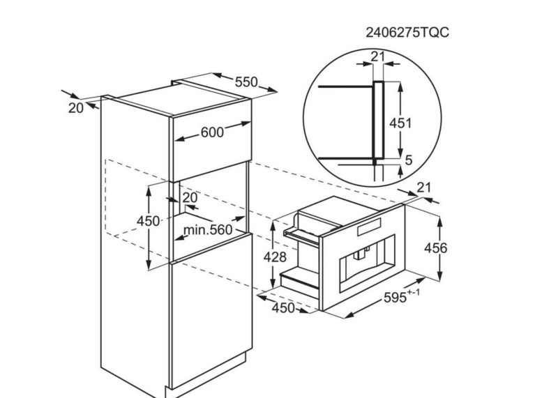 Koffie volautomatisch AEG CK7100T detail 4