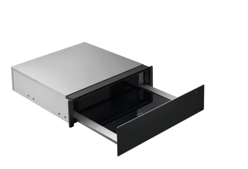 Warmhoudlade AEG CD1100T/zwart vooraanzicht