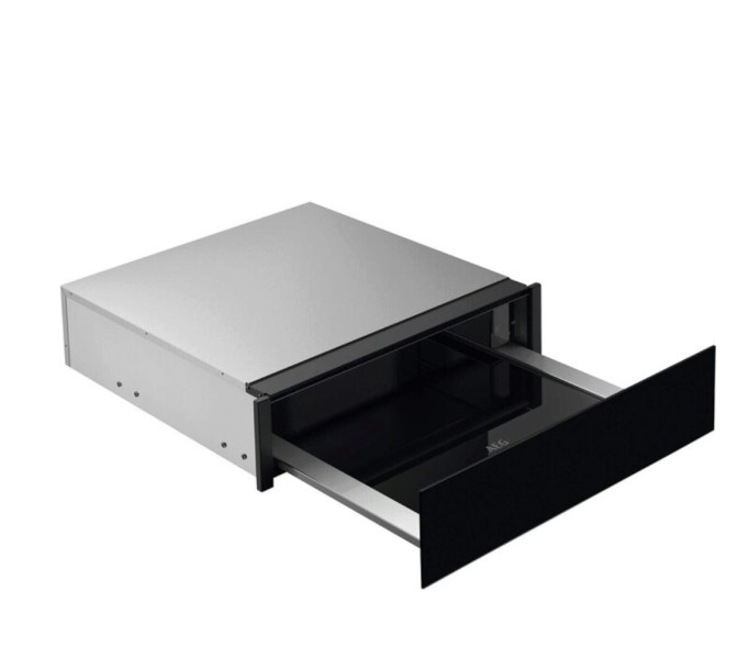 Warmhoudlade AEG CD1100B/zwart vooraanzicht