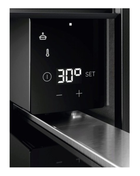 Tiroir chauffe plat AEG CD1100B/zwart detail 1