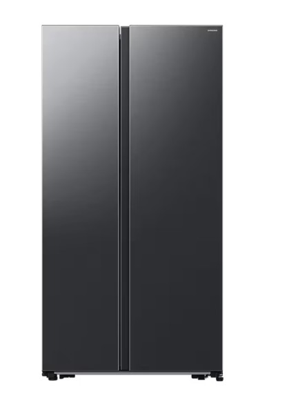 Side/Side + 3 et 4 portes Samsung RS57DG400EB4EF/zwart vooraanzicht