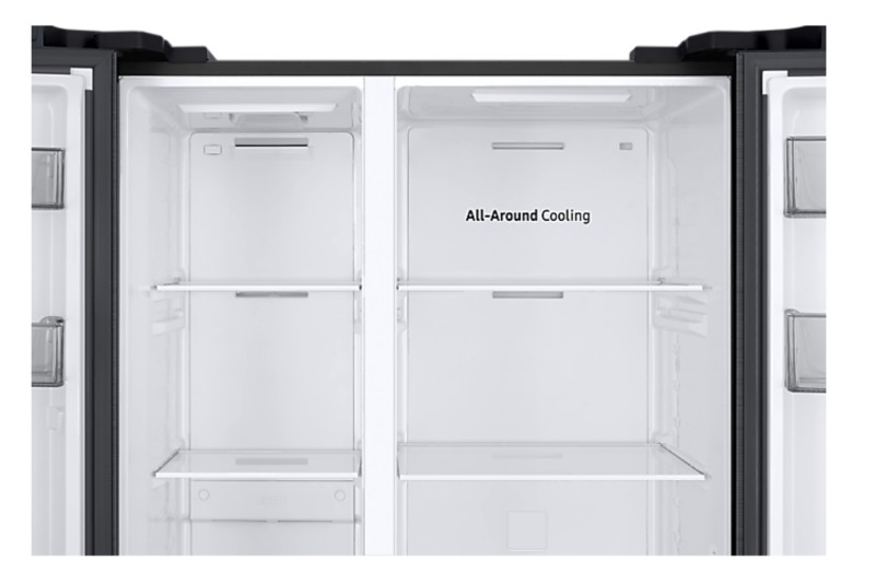 Side/Side + 3 et 4 portes Samsung RS57DG400EB4EF/zwart detail 3