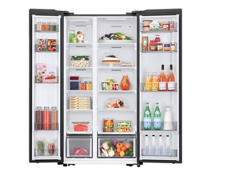 Side/Side + 3 en 4 deurs Samsung RS57DG400EM9/inox detail 2