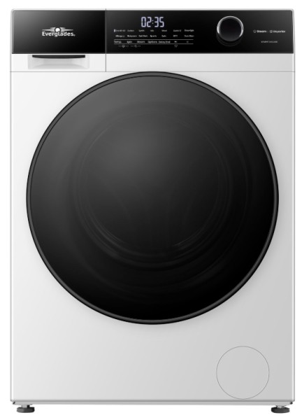 Wasmachine Everglades EVWM71411AW vooraanzicht