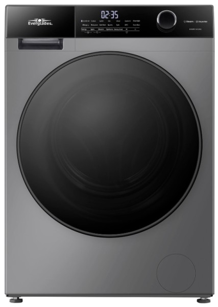 Wasmachine Everglades EVWM71412AG/INOX vooraanzicht